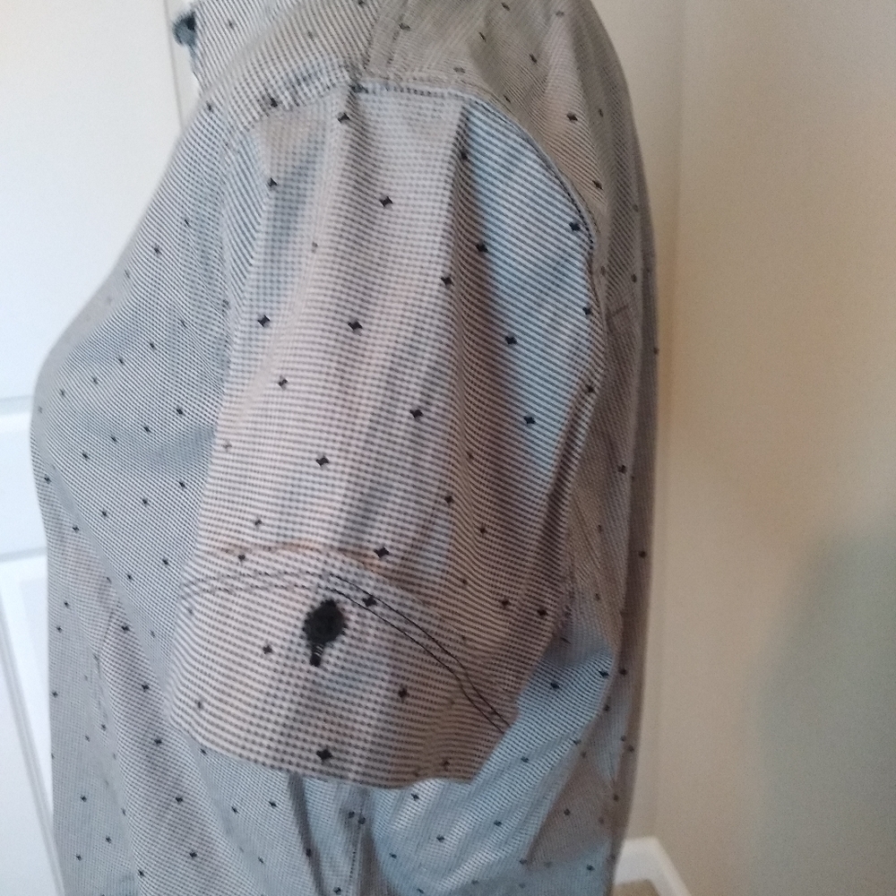 Liz Claiborne career wear L top short sleeve - Picture 2 of 5